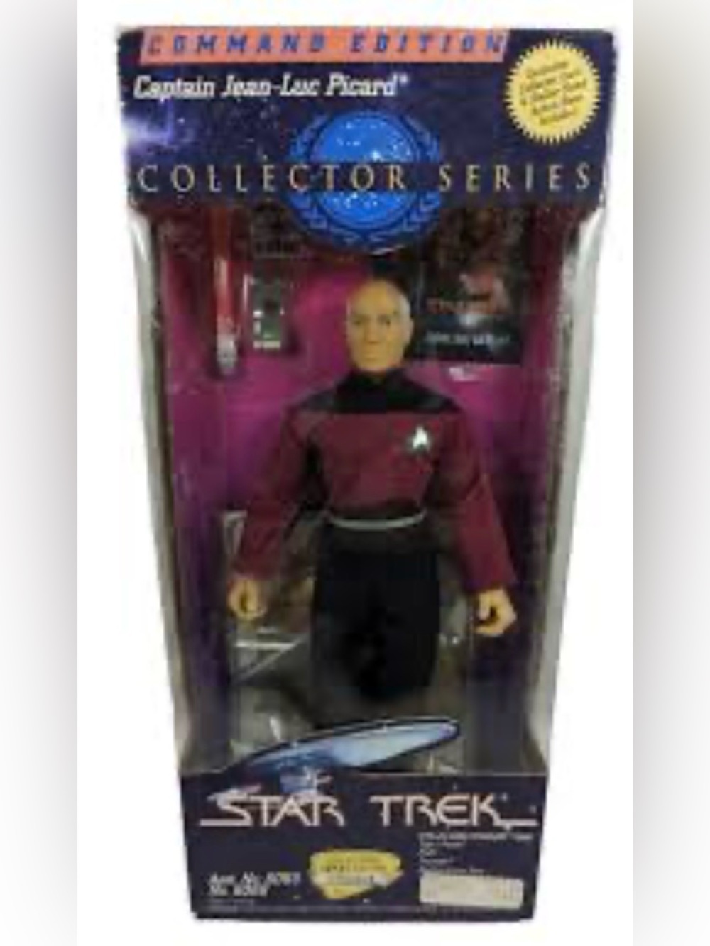 1994 Playmates Collector Series Captain Jean-Luc Picard Action Figure